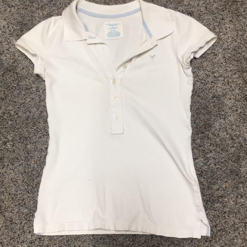 American eagle collared top